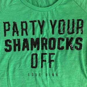 VS PINK Shamrocks Tee